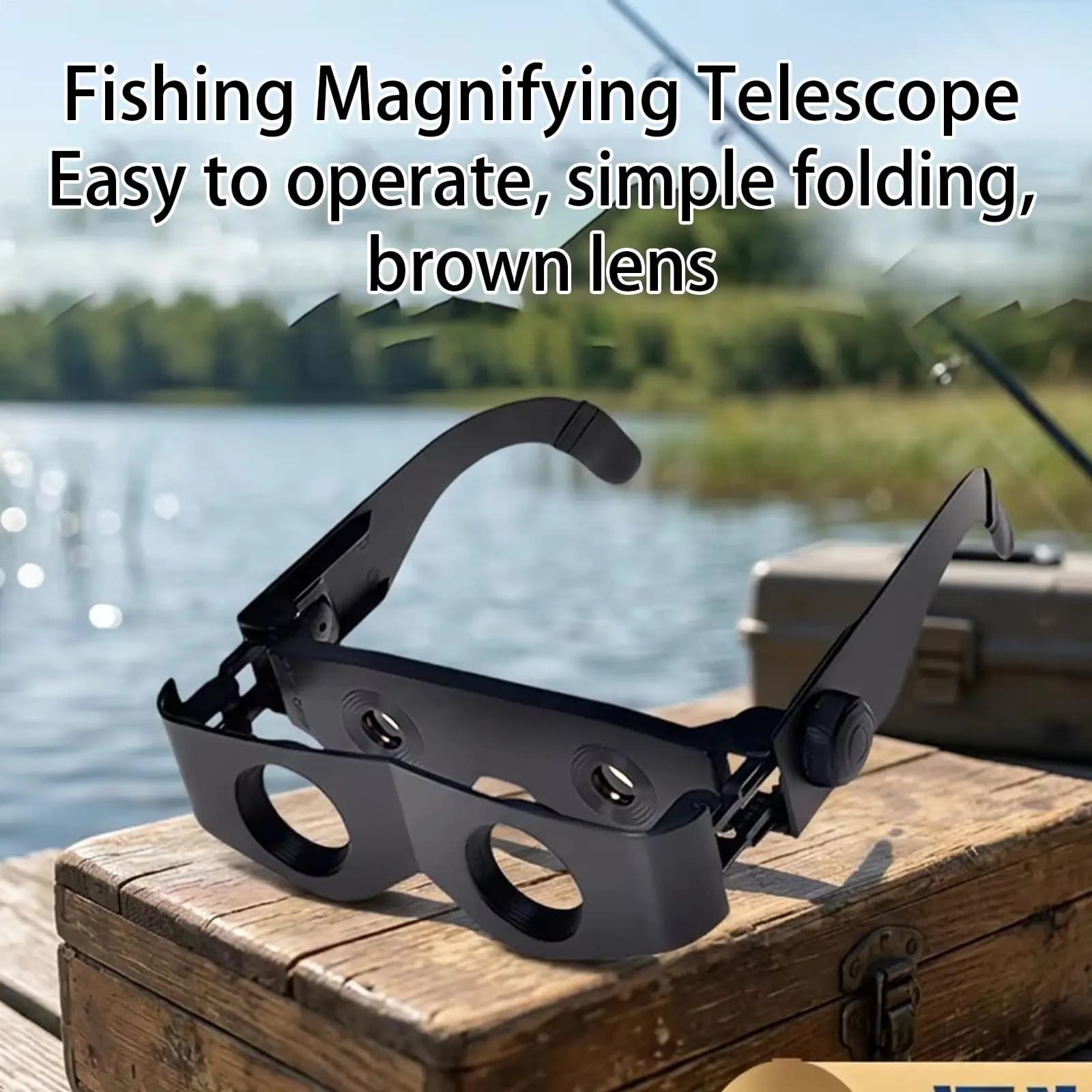 Night Vision Fishing Binoculars With Adjustable Focus