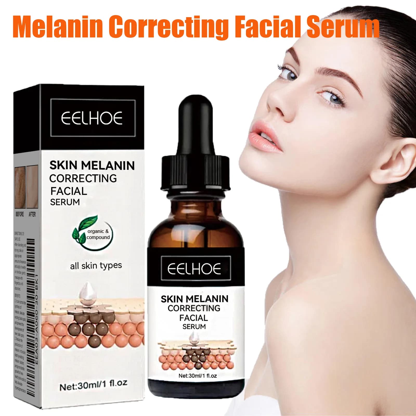 Melanin Correcting Facial Serum Dark Spots