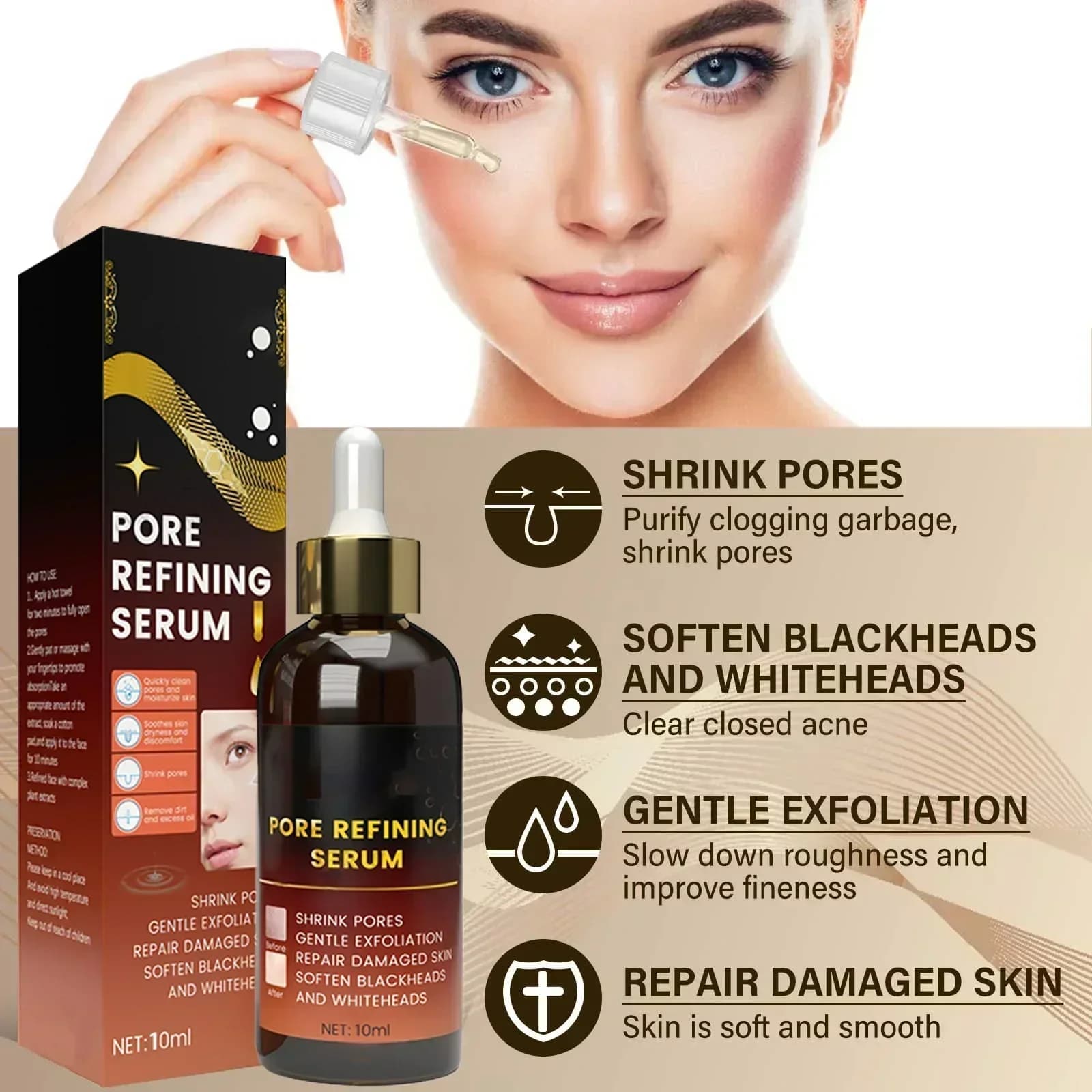 Pore Shrink Face Serum With Oil Control