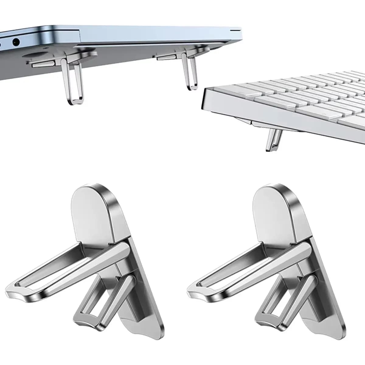 Portable Laptop Stand with Keyboard Support