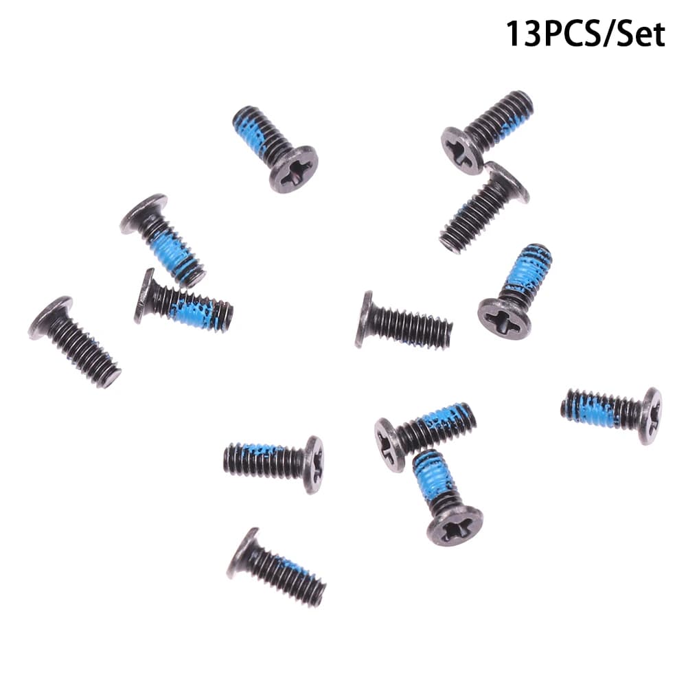 13PCS/Set New Laptop Accessories Screws For y50-70 Y50-80 Y50p-70 Bottom Case Base Cover Lower Case
