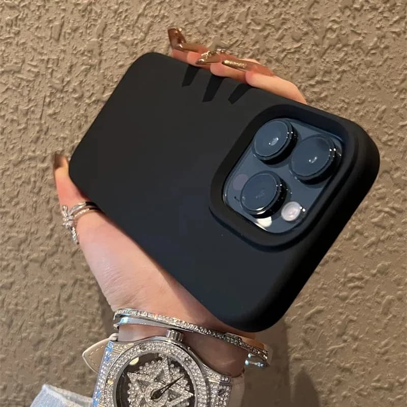 Luxury Silicone Shockproof iPhone Phone Case