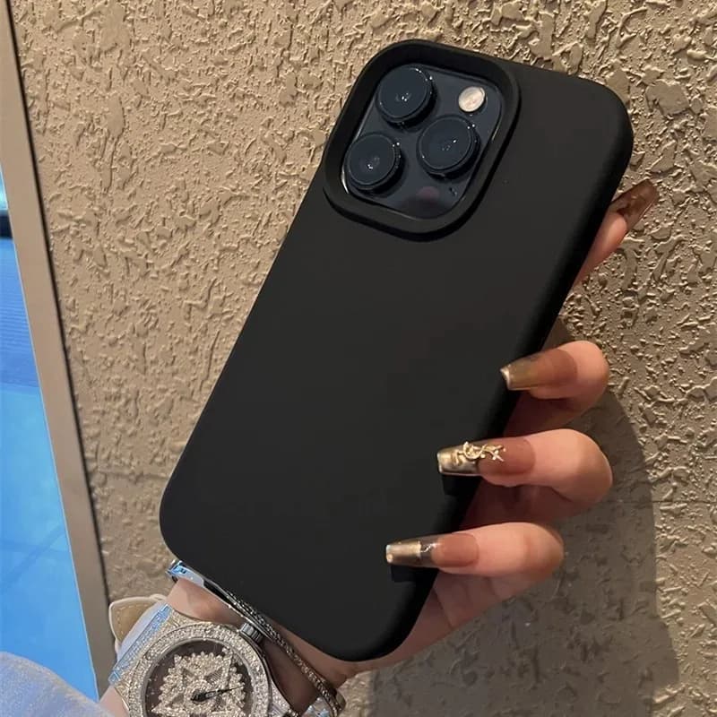 Luxury Silicone Shockproof iPhone Phone Case