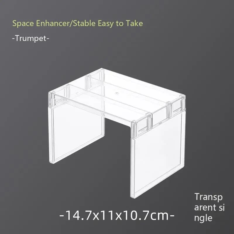 Clear Expandable Kitchen Cabinet Organizer Divider