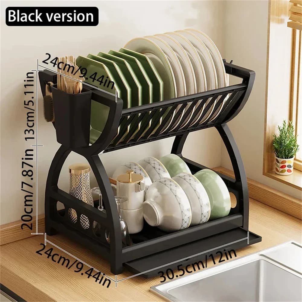 Kitchen Storage Rack for Bowls and Dishes