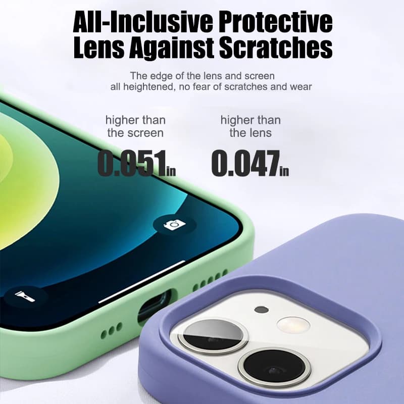 Liquid Silicone Phone Case for iPhone