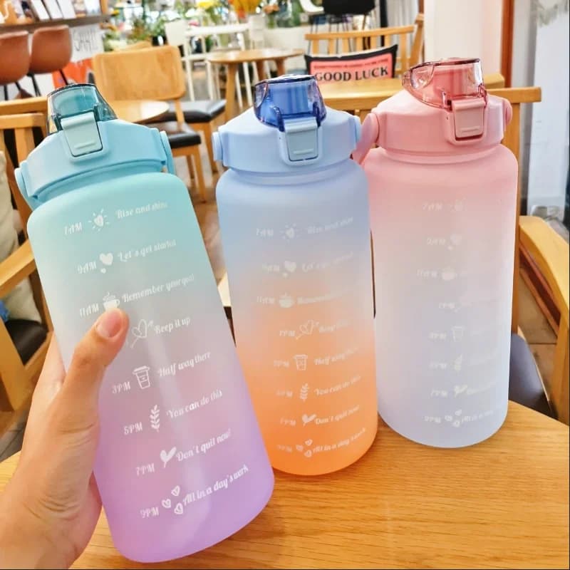 2 Liter Leak-Proof Water Bottle Sports