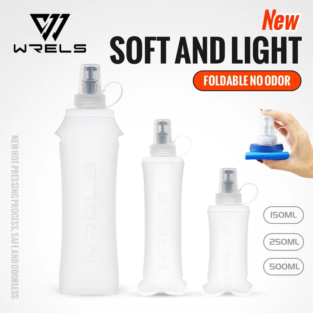 Collapsible Water Bottle Soft Flask TPU