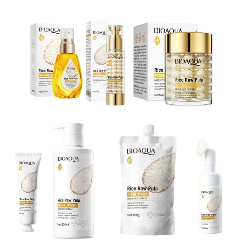 Rice Cleansing Hair Care and Nourishment