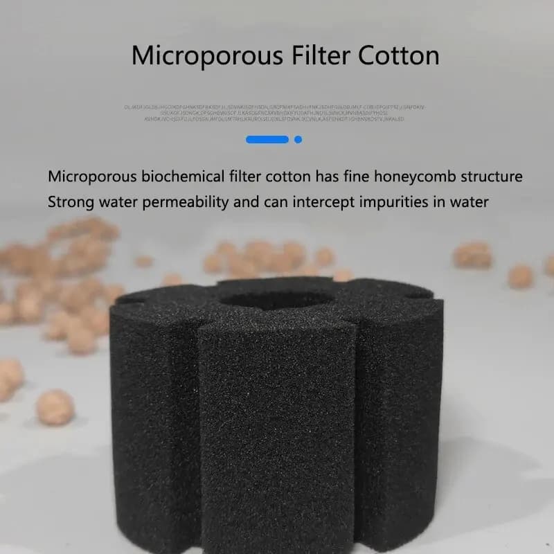 Black Aquarium Biochemical Sponge Filter