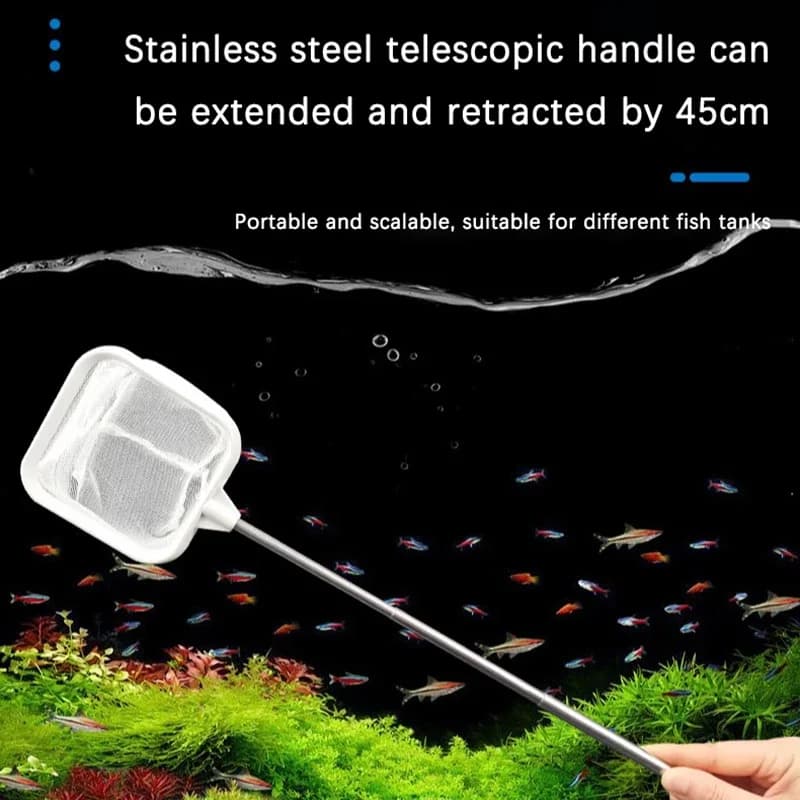 Stainless Steel Telescopic Fish Net Aquarium