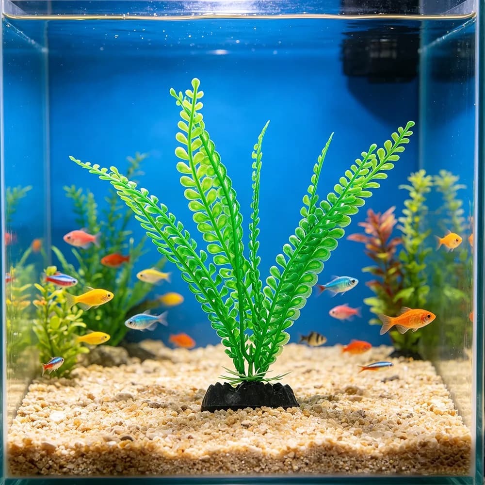 Aquarium Accessories Decoration Artificial Aquatic Plants Ornament for Fish Tank Landscaping
