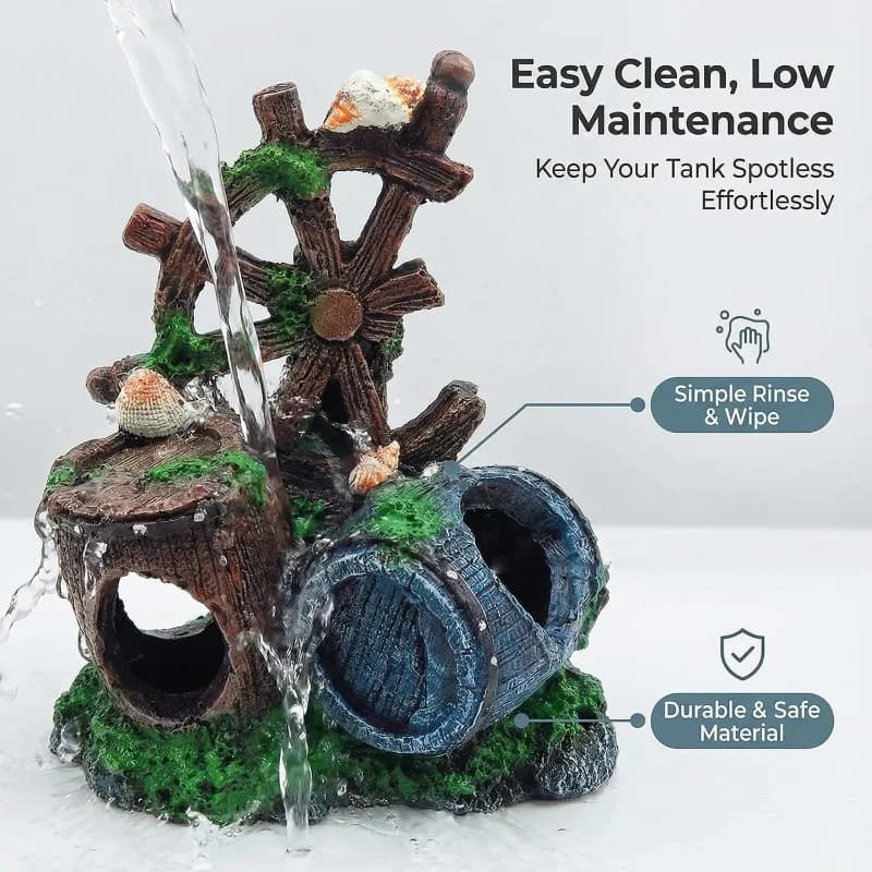 Artificial Resin Bridge Aquarium Ornament