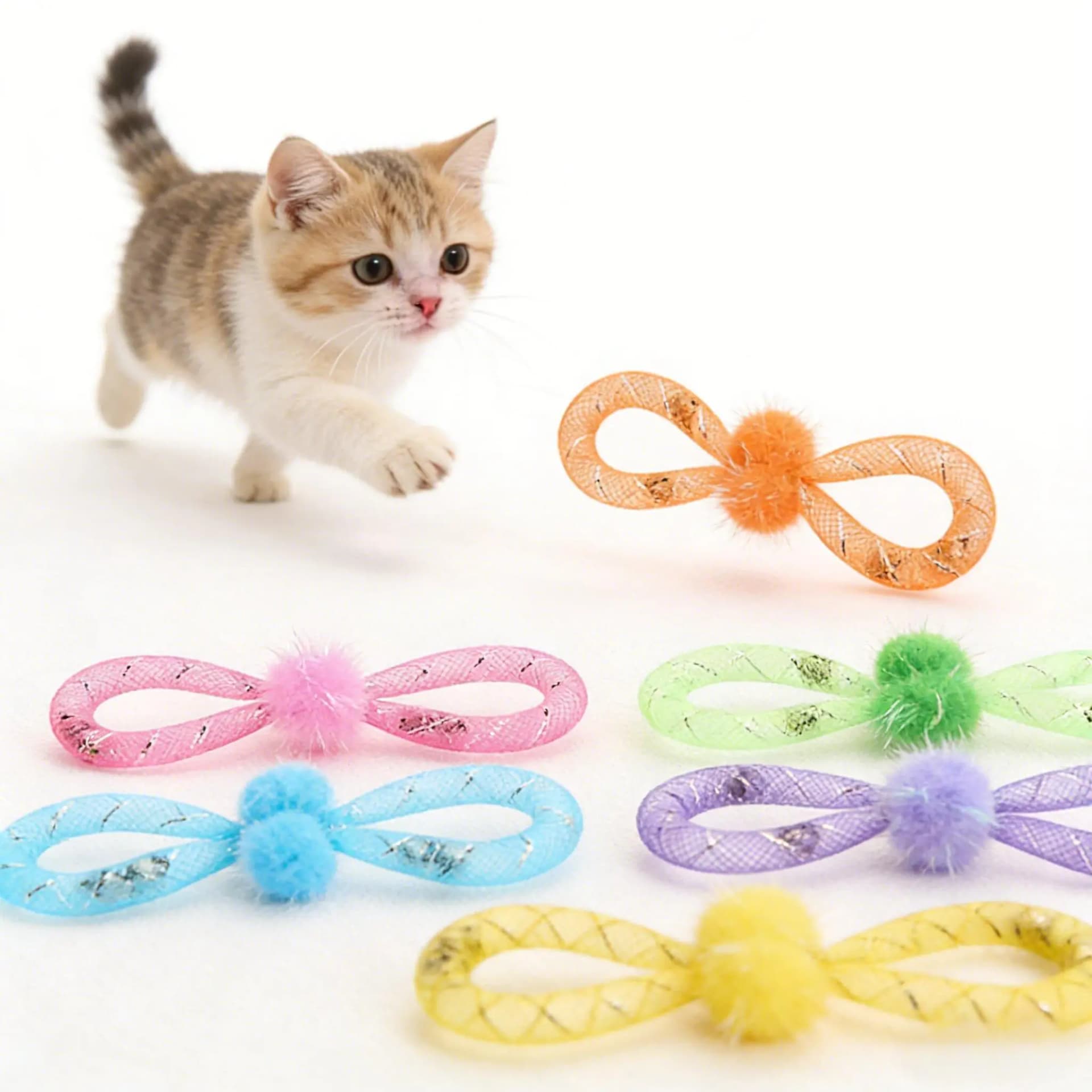 Interactive Cat Teaser Toy With Bell