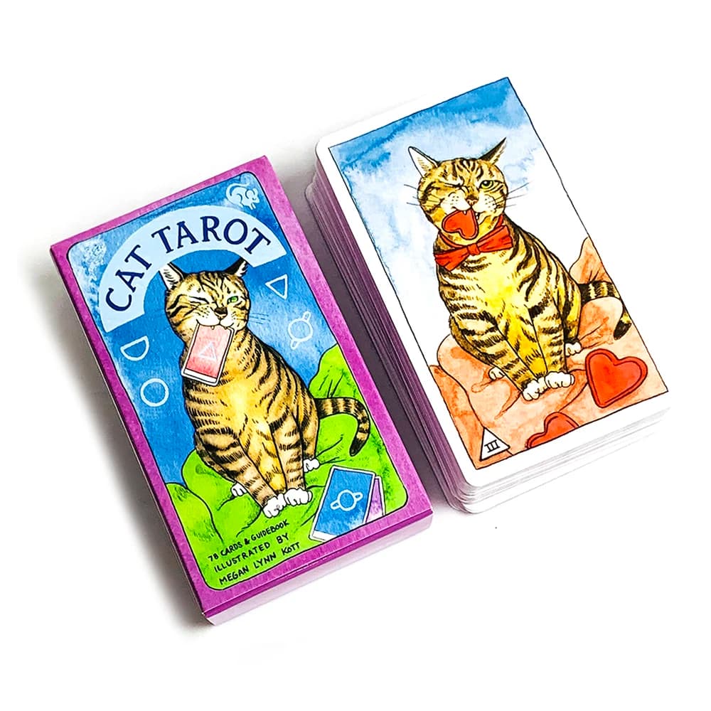 Cat Tarot Cards English Version 78 Deck