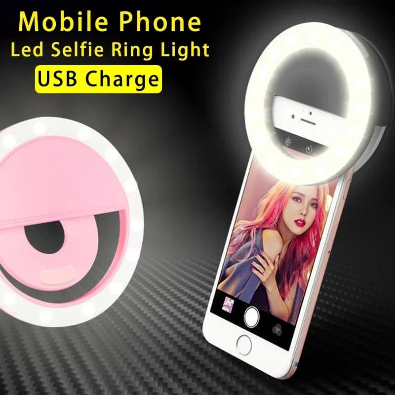 Ring Light Clip For Smartphone Video Photo