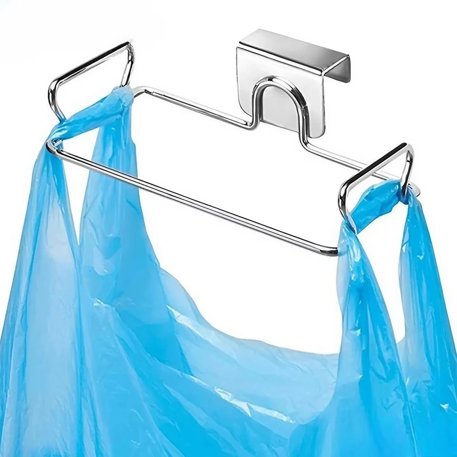 Stainless Steel Kitchen Garbage Bag Storage Rack