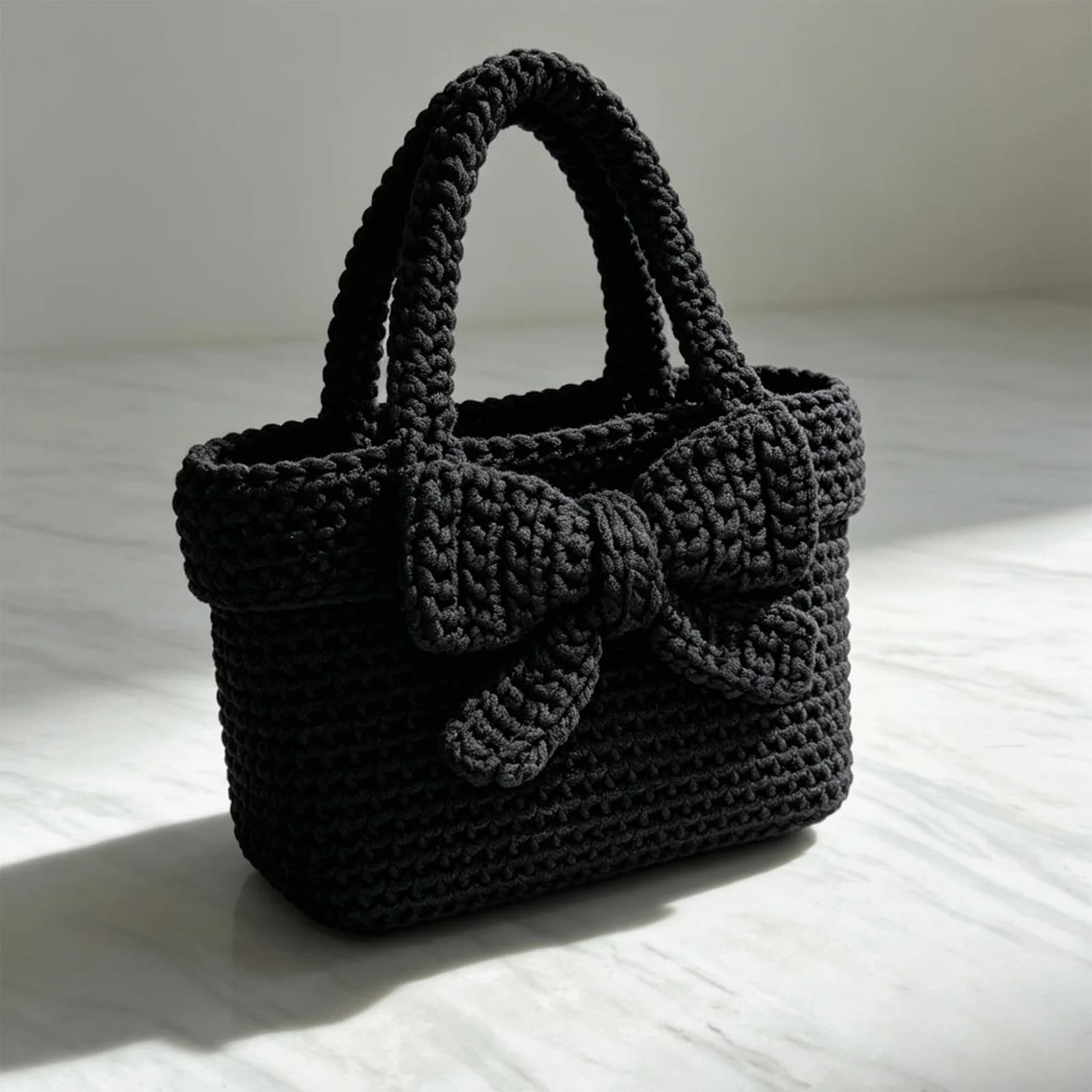 Women's Handbag with Bow, Country-Style Gift, Suitable for Girls, Mother's Day, Birthday Gift, Handmade Crafts