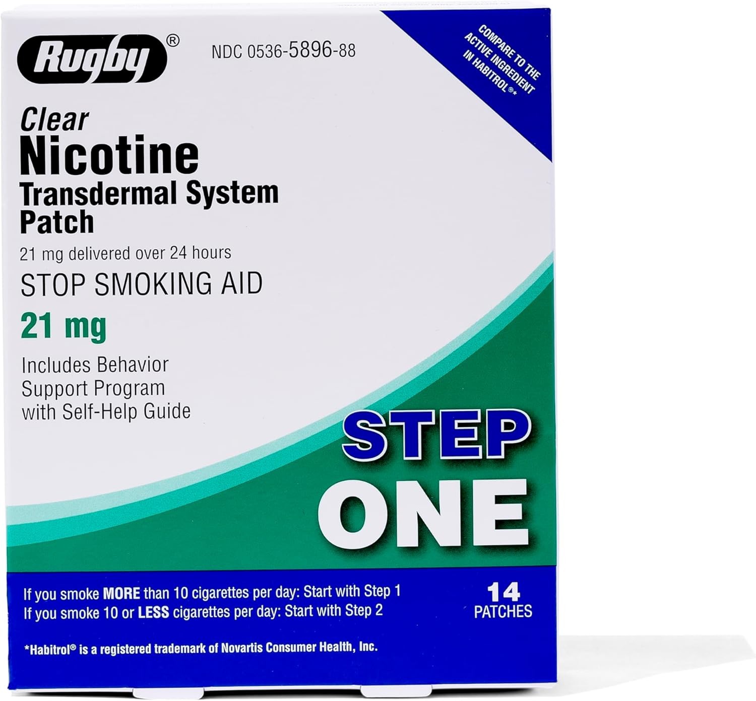 Rugby Clear Nicotine Patches