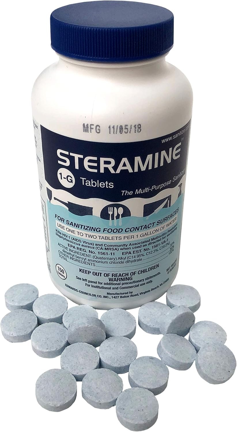 Steramine Sanitizer Tablets