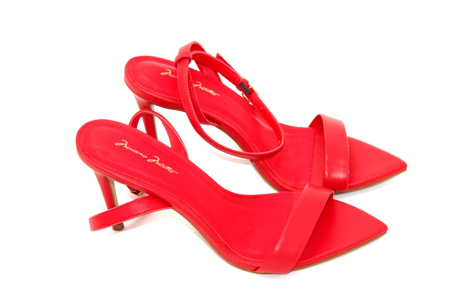 Massimo Matteo Rosso Sera Ankle‑Strap Sandal