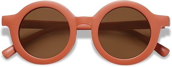 SOJOS Cute Round Polarized Sunglasses for Kids Girls Boys UV400 Protection De Sol Gafas Beach Holiday
