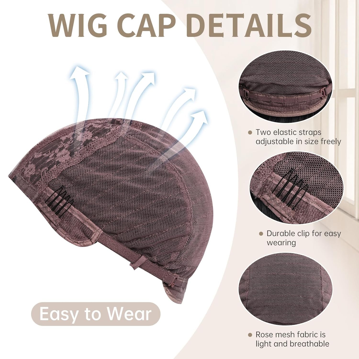 Long Auburn Wave Wig for Women 26 Inch Middle Part Wavy Natural Looking Synthetic Heat Resistant Fiber Wig for Daily Party Use